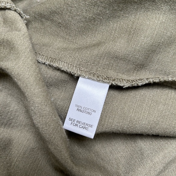 Army Green Women's Jacket with Ruffle size M - Picture 5 of 7